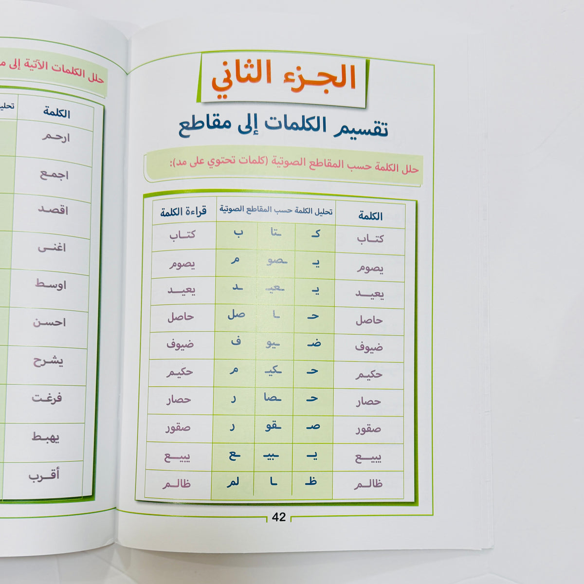مجموعة القراءة السهلة – صورة من تدريبات الكتب 6